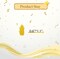 100pcs Corn Confetti, Gold Glitter Vegetables Corn Table Confetti for Baby Shower, Corn Paper Scatters, First Birthday/Welcome Baby Party Table Decoration